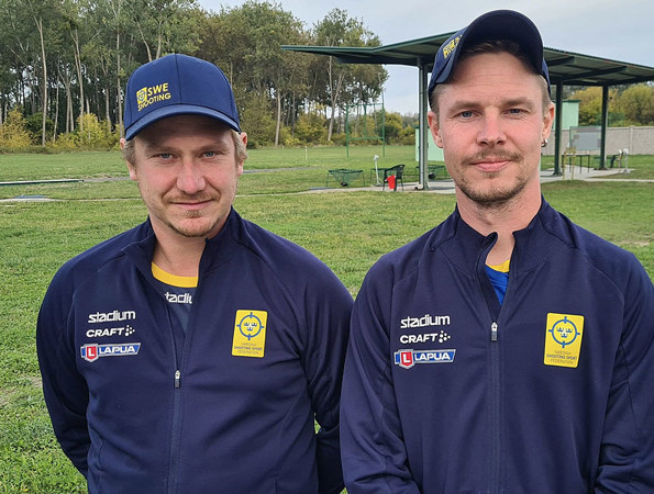 Andreas Norlén och Rickard Levin Andersson - lerduva, trap